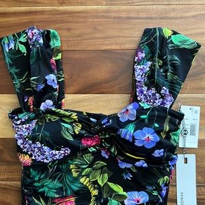 New with tags, miracle suit, magic suit floral pattern size 8